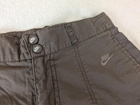 Hnedé dievčenské kraťasy nike 36/38, nike,s