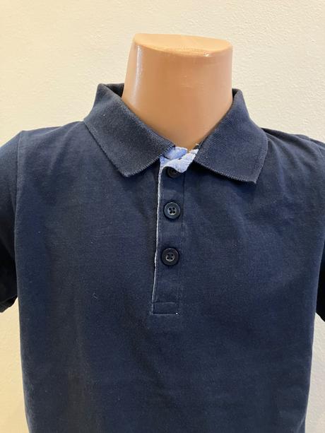 Chlapčenské polo tričko tmavomodré topolino (116), topolino,116