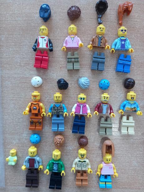 Lego 60202 13+1 figúrka stan orol čln, 