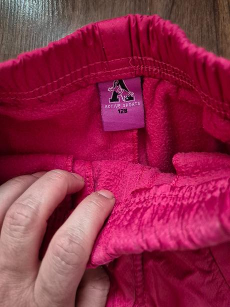 Zateplene nohavice, 128