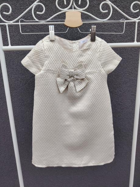 Zlaté šaty s mašľou, pepco,92