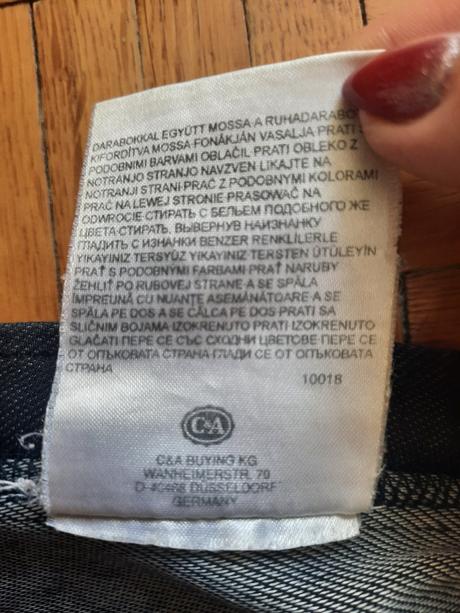 Dámske/dievčenské legíny 3/4, c&a,164