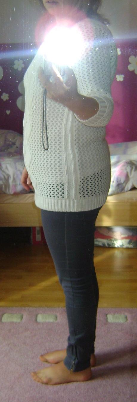 Sveter  dierkovaný, f&f,m