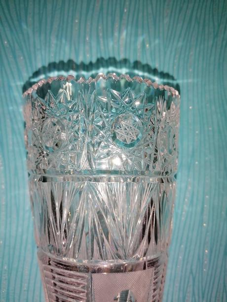 Sviatočná krištáľová váza cm, 
