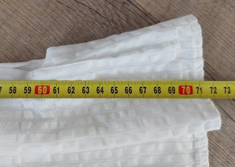 Biela blúzka s uzlíkom, h&m,34