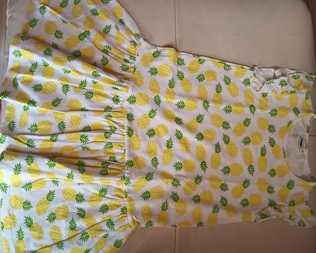 Šaty ananásy, ido,128