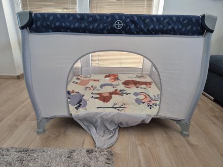 Caretero skladacia ohradka, šírka (cm): 100,dĺžka (cm): 100