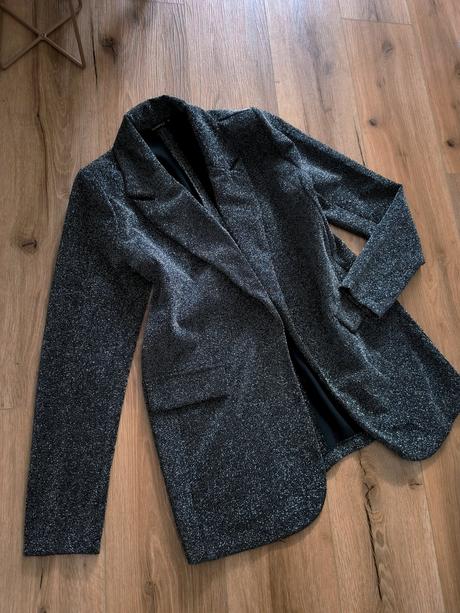 Trblietavé oversize sako, s