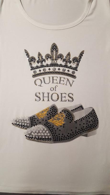 Tričko s kamienkovou aplikáciou, s