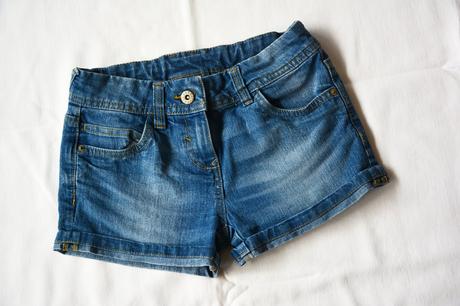 Riflové letné kraťasy, c&a,146