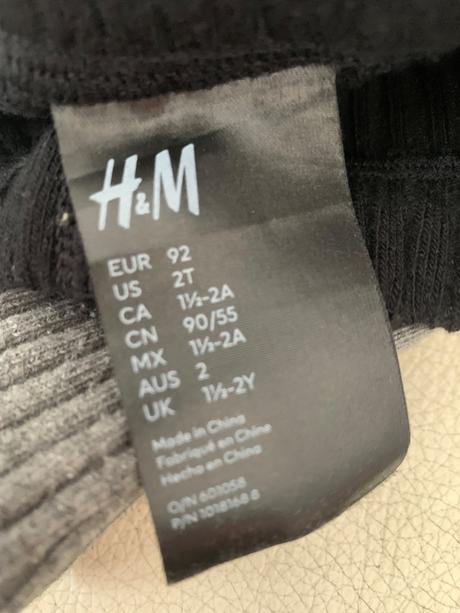 Šponovky, h&m,92