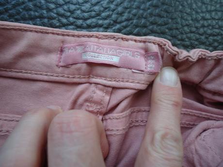 Letné nohavice so zlatými detailami vel.13-14r., piazza italia,164