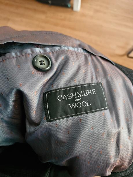 Oversize kabát s vlnou a kašmírom, xxl