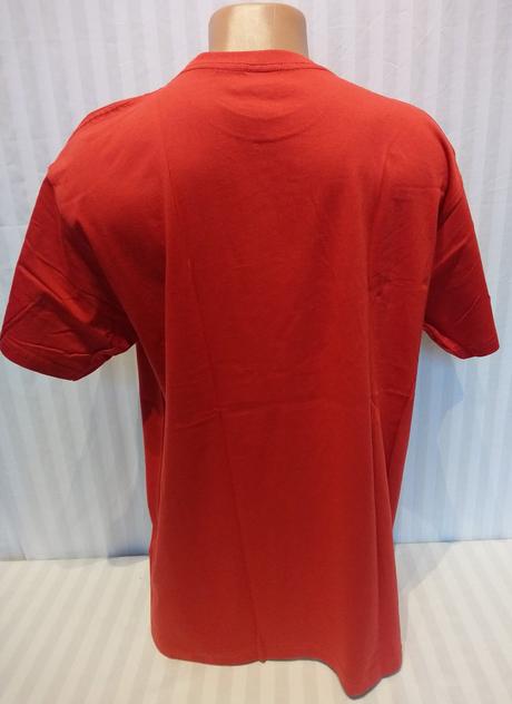 Pánske červené tričko long beach, jhk, l, l