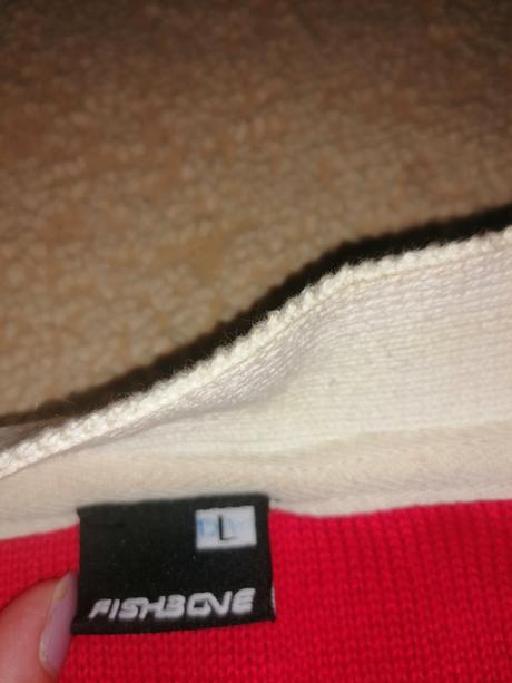 Svetrík, fishbone,l