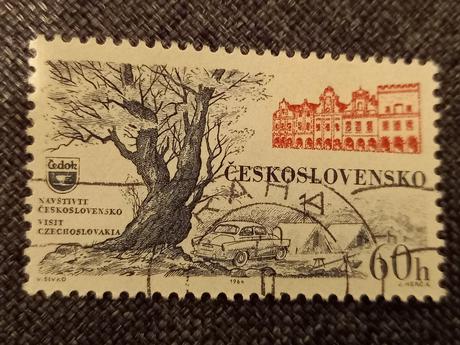 Poštová známka 1964 navštívte československo,