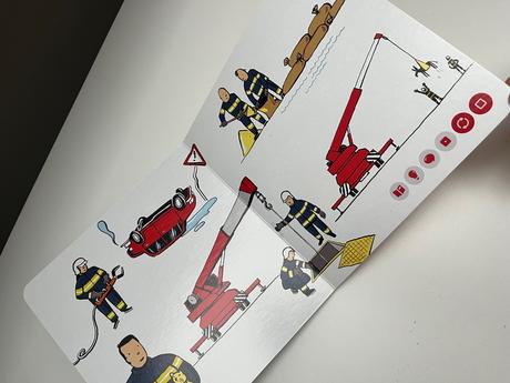 Albi hovoriaca knižka hasič, 