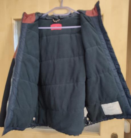 Dievčenská vatovaná vetrovka na zimu, tchibo,158