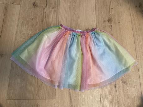 Dúhová sukňa, h&m,110