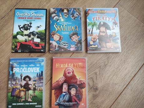 Dvd rozpravky aardman,
