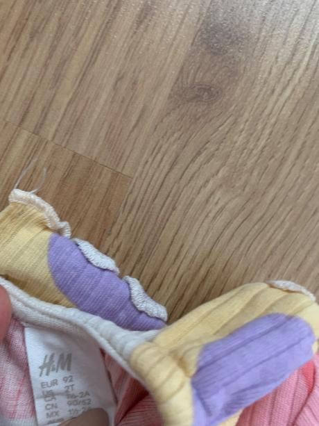 Šaty z rebrovaného džerseja z bavlny h&m, h&m,92