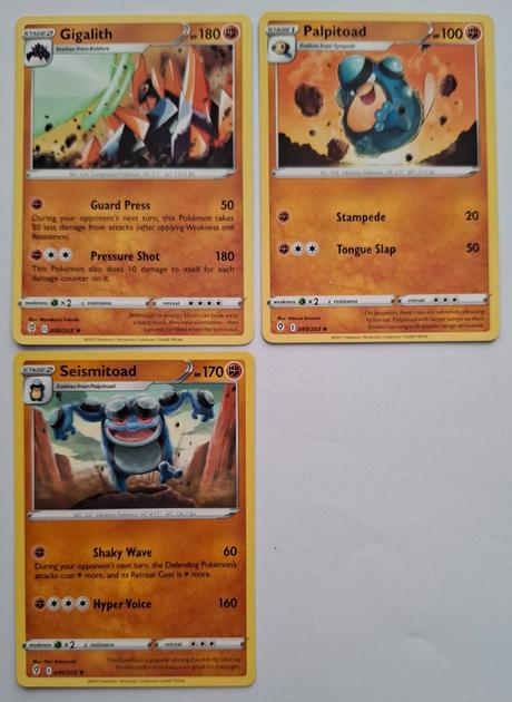 Pokémon karty "evolving skies" (3), 
