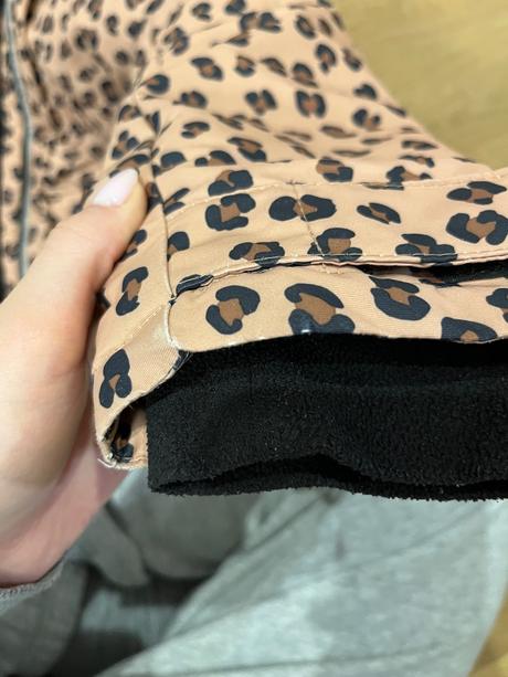 Dievčenská zimná bunda, h&m,134