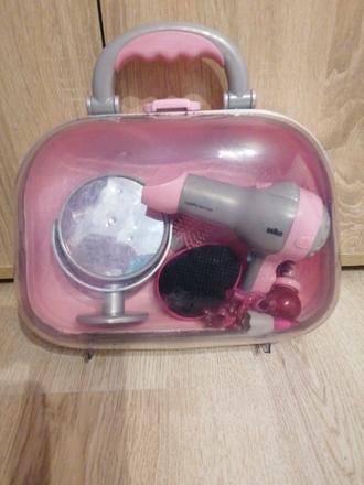 Kozmeticko-kadernicky kufrík braun,