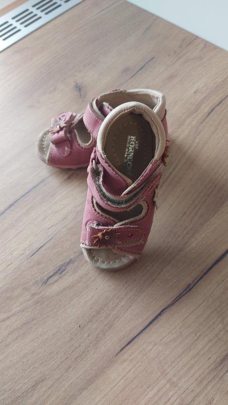 Kozene sandalky zn. kornecki, velk. 24, kornecki,24