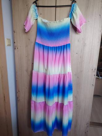 Krasne dlhe saty l/xl, l