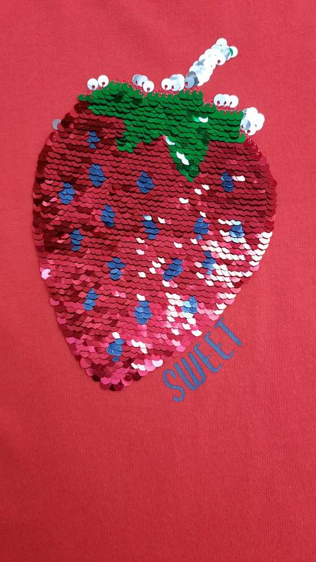 Tričko disney + tunika "jahoda" v.116/122, disney,116