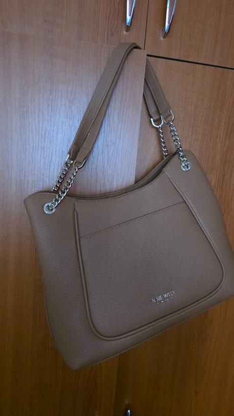 Kabelka hneda stredne velka, nine west