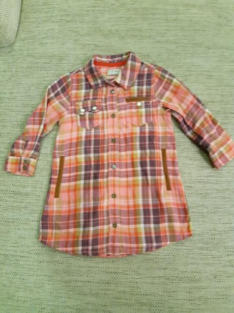 Ružová makkulinka kosela/tunika, next,92