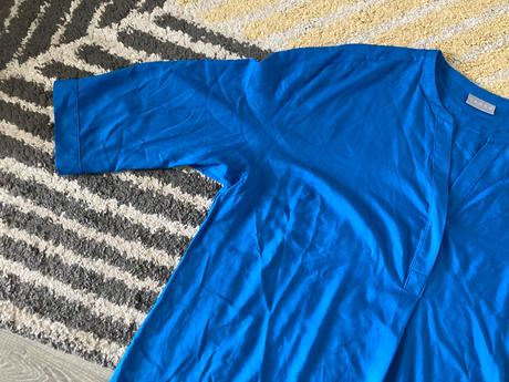 Modrý top canda, c&a,48