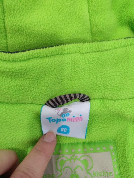 Zimná bunda, topolino,80