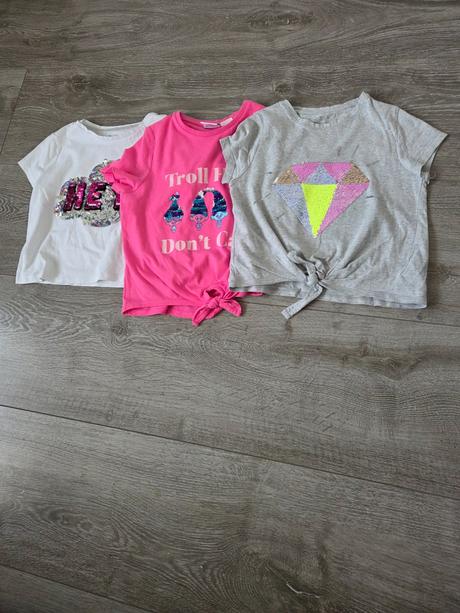 Tričká cropp top, 128