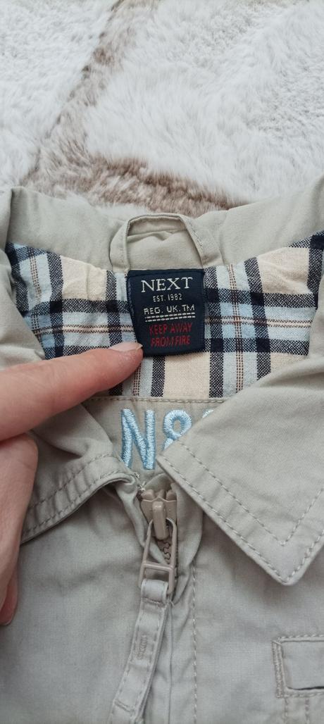 Detská prechodná vetrovka - béžová v.98, next,98