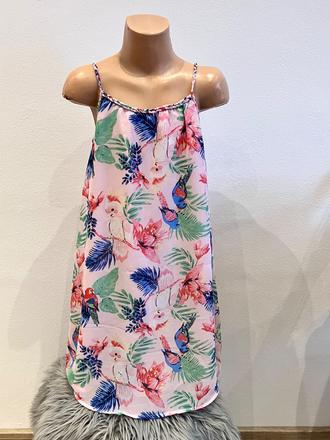 Dievčenské vzorované šaty, h&m,128