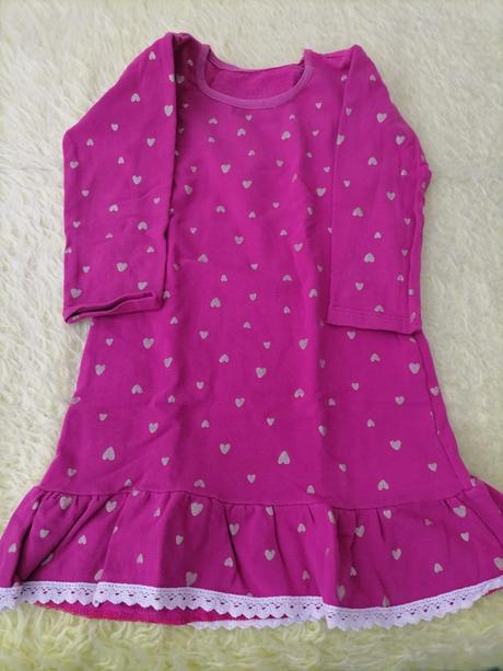 Zateplene šaty 104, 104