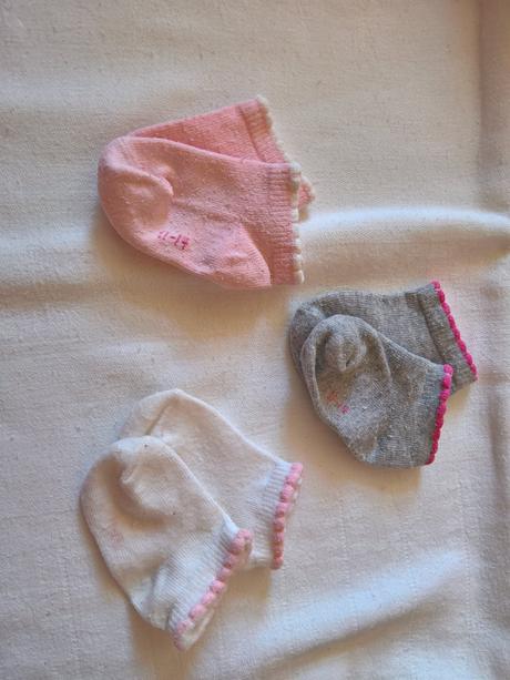 Kratke ponozticky pre novorodenca, f&f