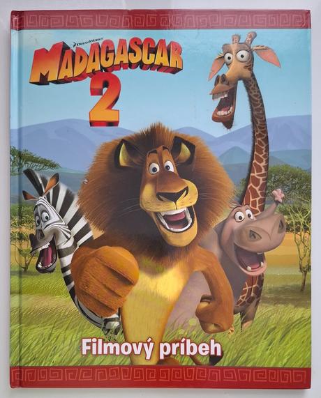 Kniha dreamworks "madagaskar 2", 