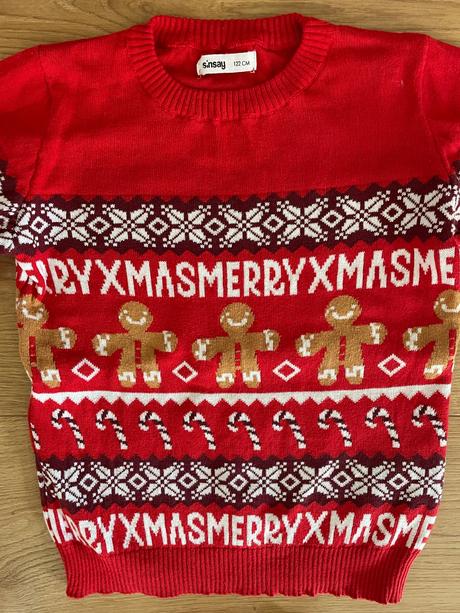 Vianocny pulover, sinsay,122