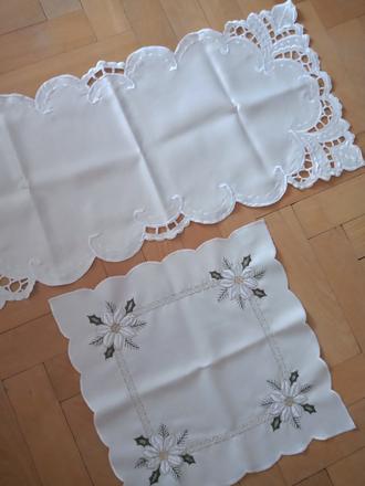 Dva dekoračné obrusy, 
