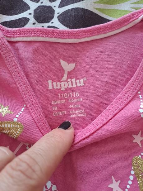 Šaty lidl 110/116 cena spolu, 116