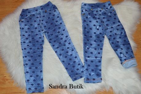 Detské zateplené bavlnené legínky, 86 - 176