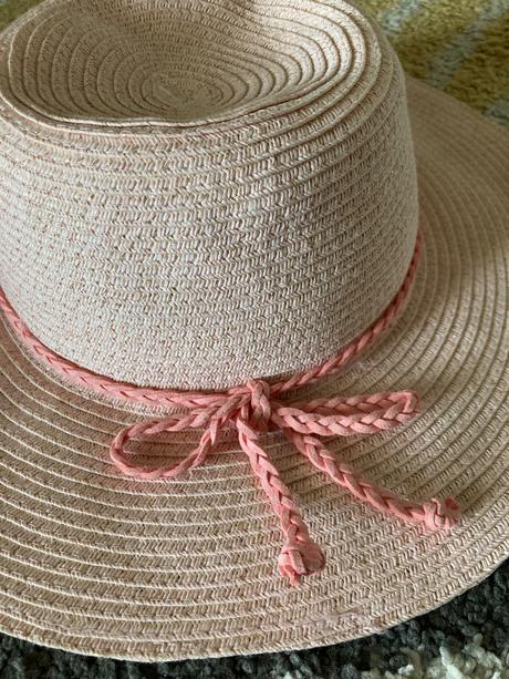 Trblietavý slamený klobúk 122/128, h&m,122