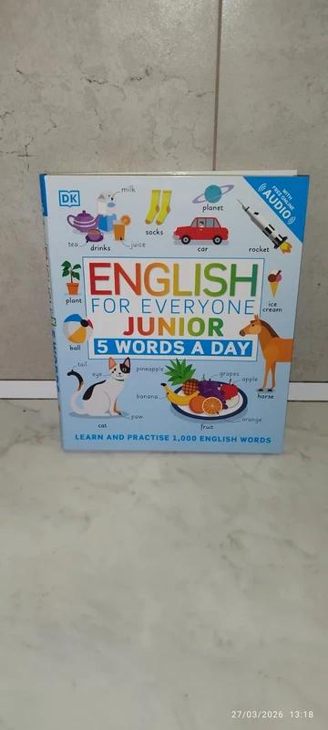 English for everyone - junior - 5 words a day + au,