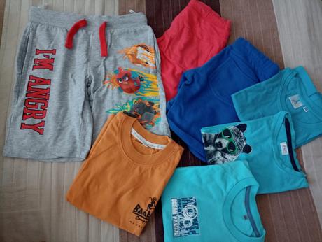 Balík letného oblečenia v. 104, 110, 104–116