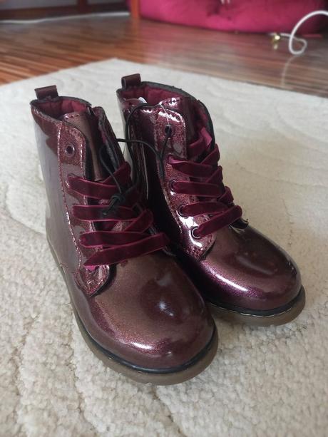 Lakované členkové topánočky, f&f,28