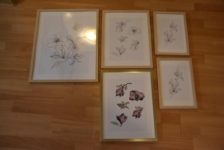 Rámy na fotky obrazy kresby,